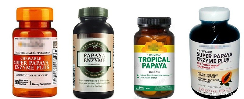 木瓜蛋白酶片剂