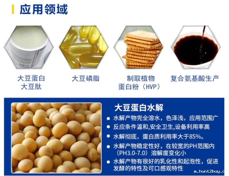大豆蛋白肽运用领域